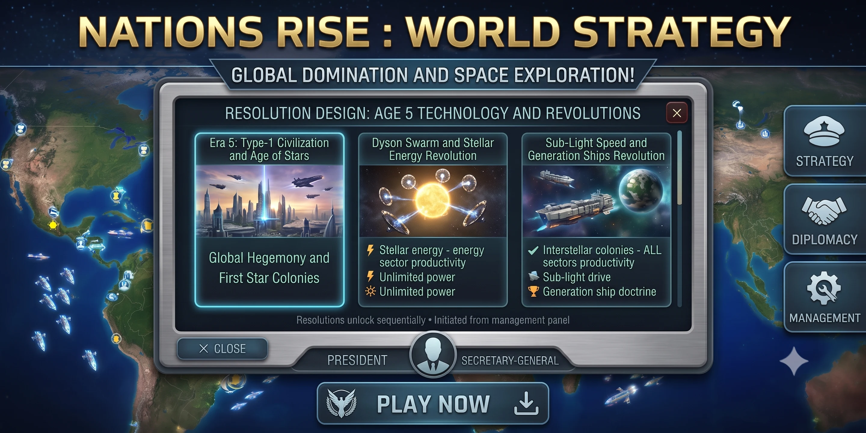 Nations Rise: World Strategy screenshot